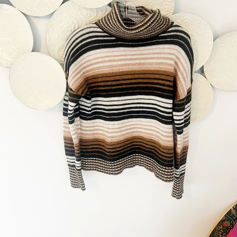 Medium 360 Sweater Striped Alpaca Blend Sweater